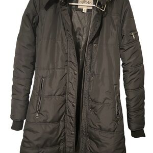 Women's Black Puffer Coat